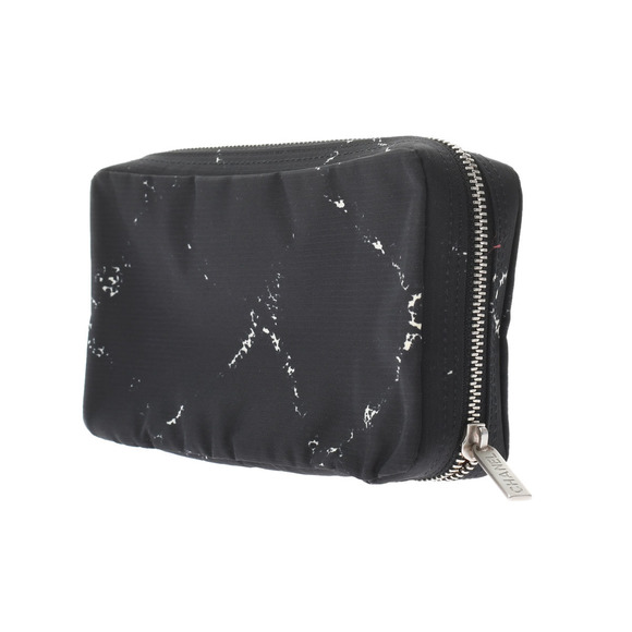 Chanel Travel Line Jewelry Case Black Silver Hardware Nylon Pouch - Picture 2 of 12